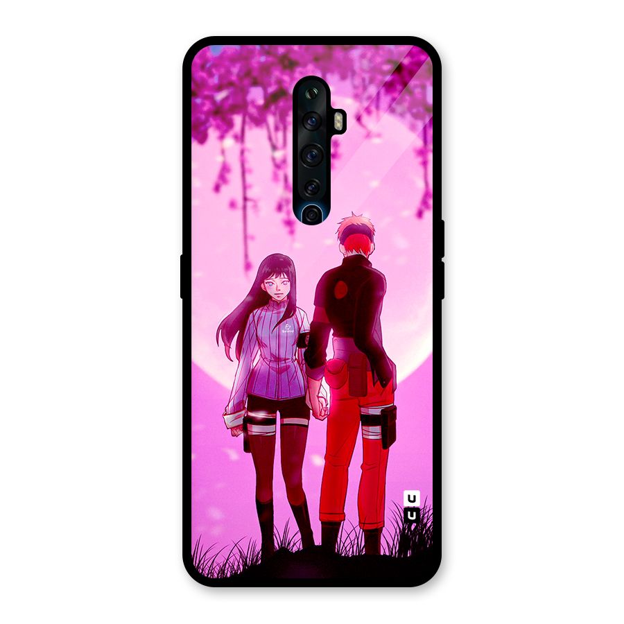 Hinata Holding Hand Glass Back Case for Oppo Reno2 F
