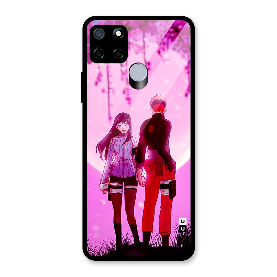 Hinata Holding Hand Glass Back Case for Realme Narzo 20