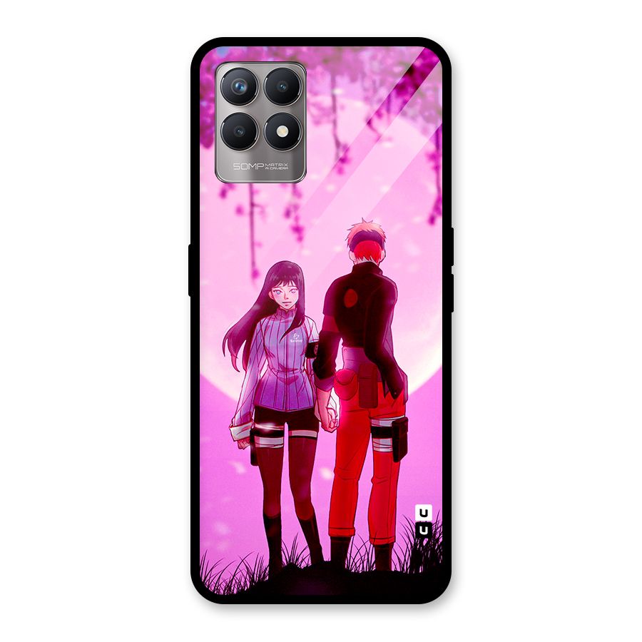 Hinata Holding Hand Glass Back Case for Realme Narzo 50