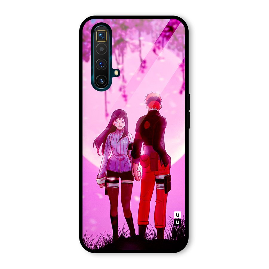 Hinata Holding Hand Glass Back Case for Realme X3 SuperZoom