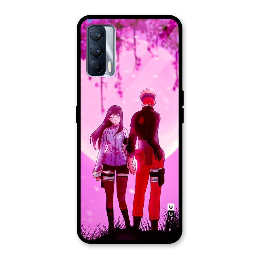 Hinata Holding Hand Glass Back Case for Realme X7