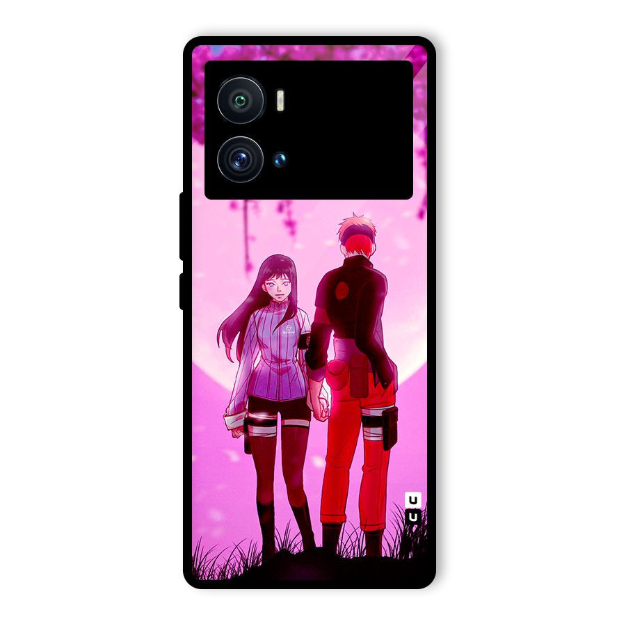 Hinata Holding Hand Glass Back Case for Vivo iQOO 9 Pro
