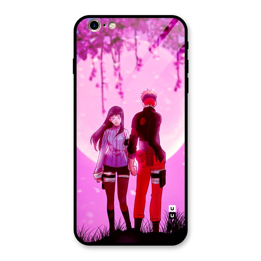 Hinata Holding Hand Glass Back Case for iPhone 6 Plus 6S Plus
