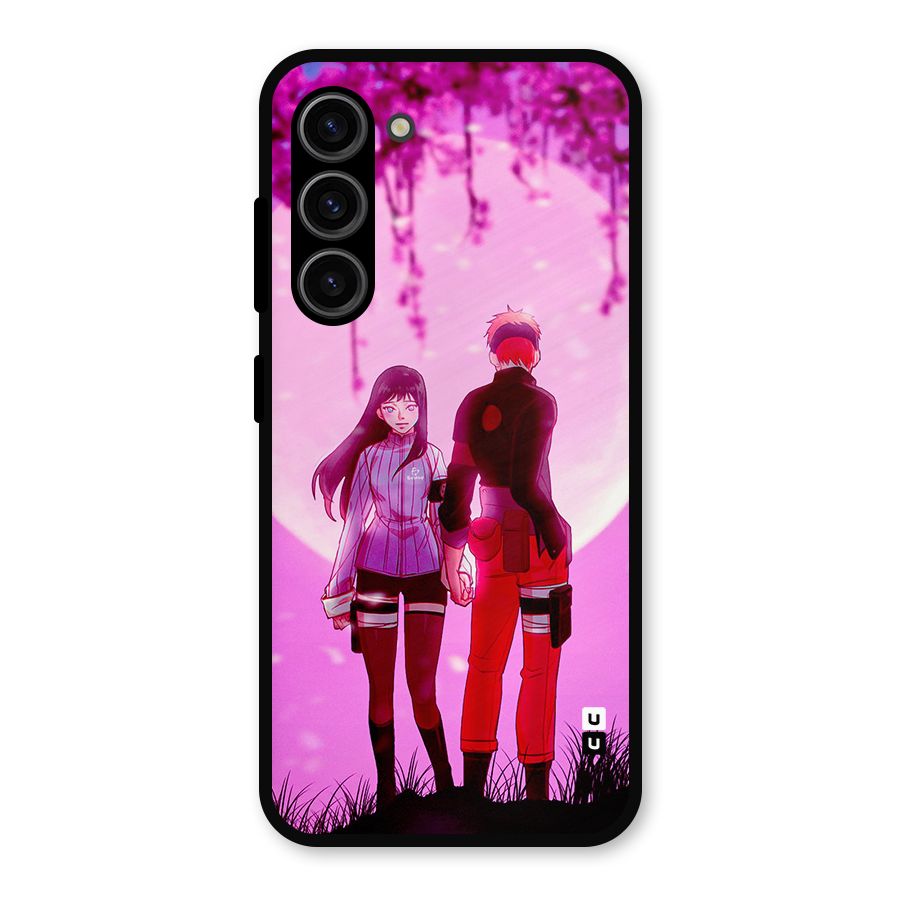 Hinata Holding Hand Metal Back Case for Galaxy S23