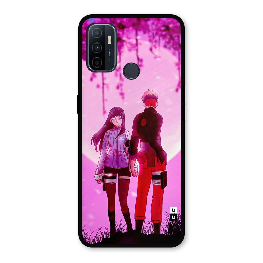 Hinata Holding Hand Metal Back Case for Oppo A53