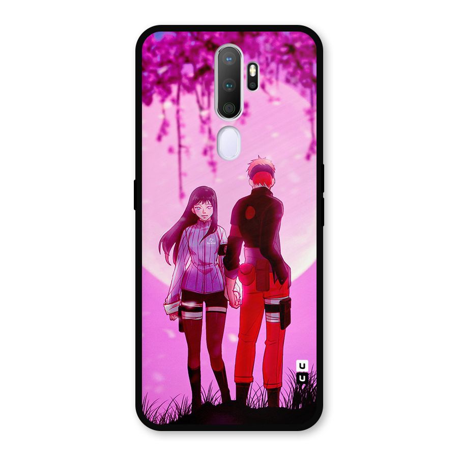 Hinata Holding Hand Metal Back Case for Oppo A9 (2020)