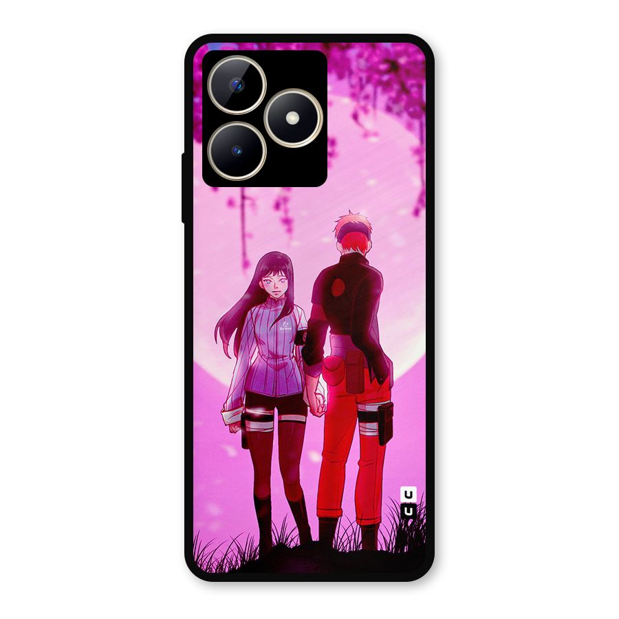 Hinata Holding Hand Metal Back Case for Realme C53