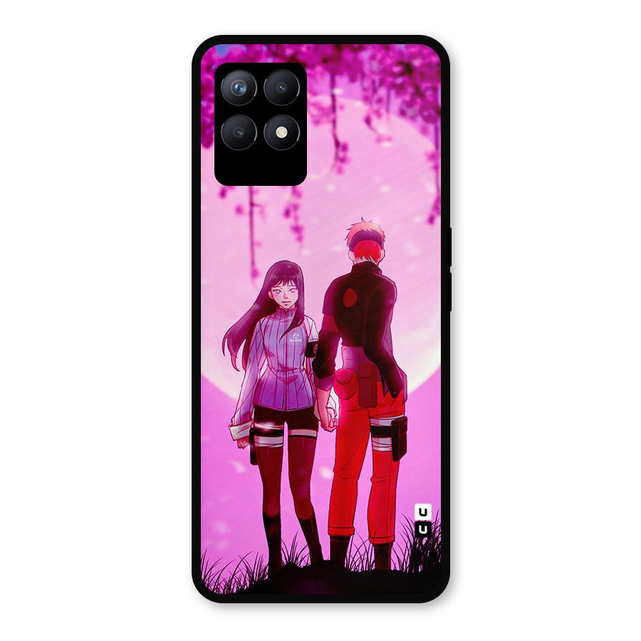 Hinata Holding Hand Metal Back Case for Realme Narzo 50