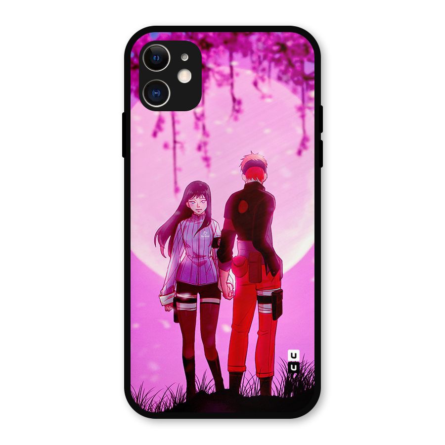 Hinata Holding Hand Metal Back Case for iPhone 11
