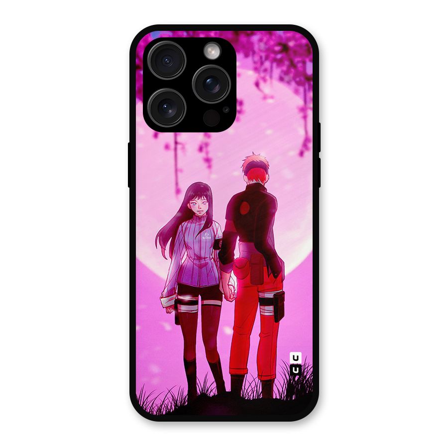 Hinata Holding Hand Metal Back Case for iPhone 15 Pro Max