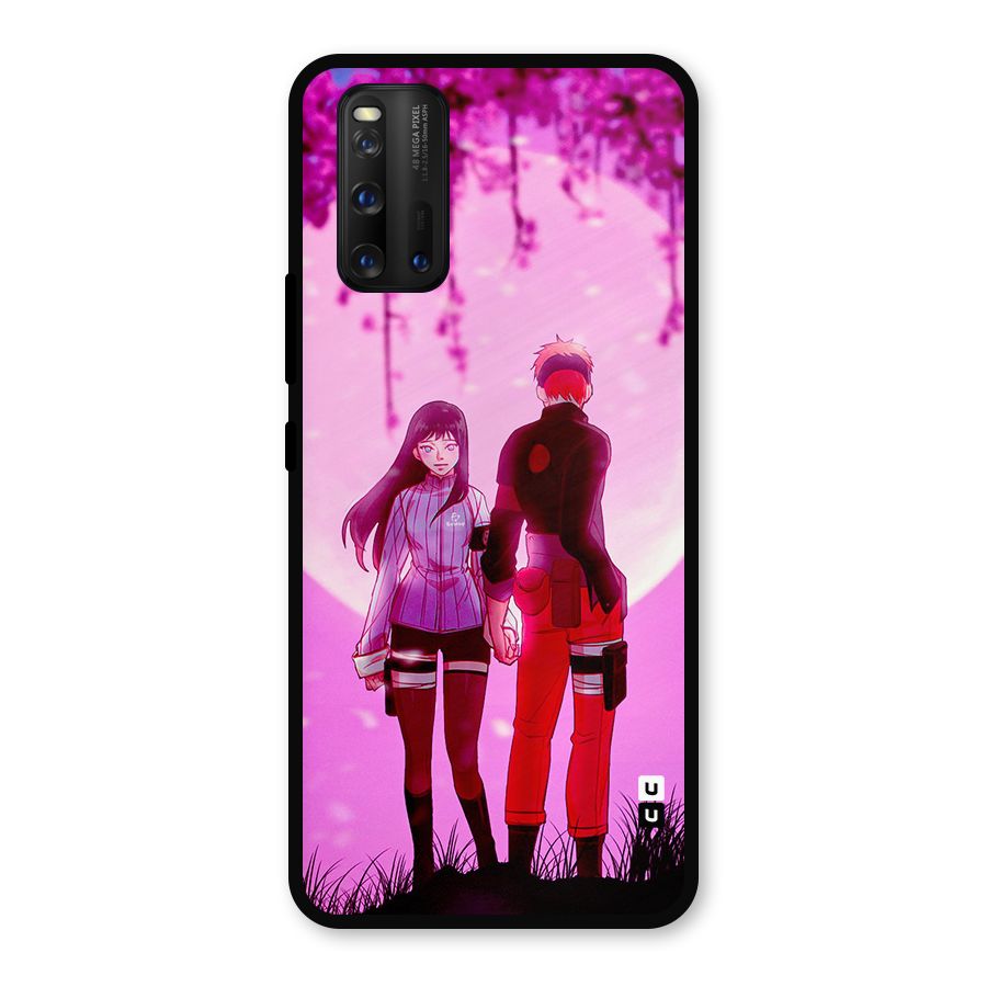 Hinata Holding Hand Metal Back Case for iQOO 3