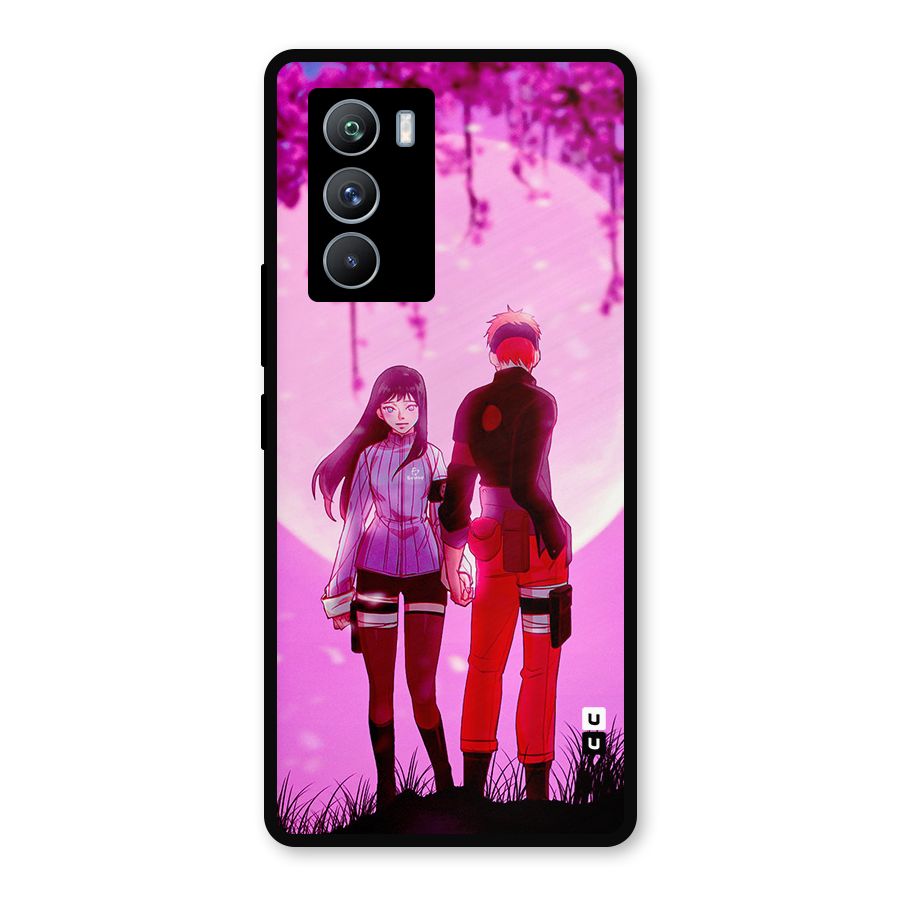 Hinata Holding Hand Metal Back Case for iQOO 9 SE
