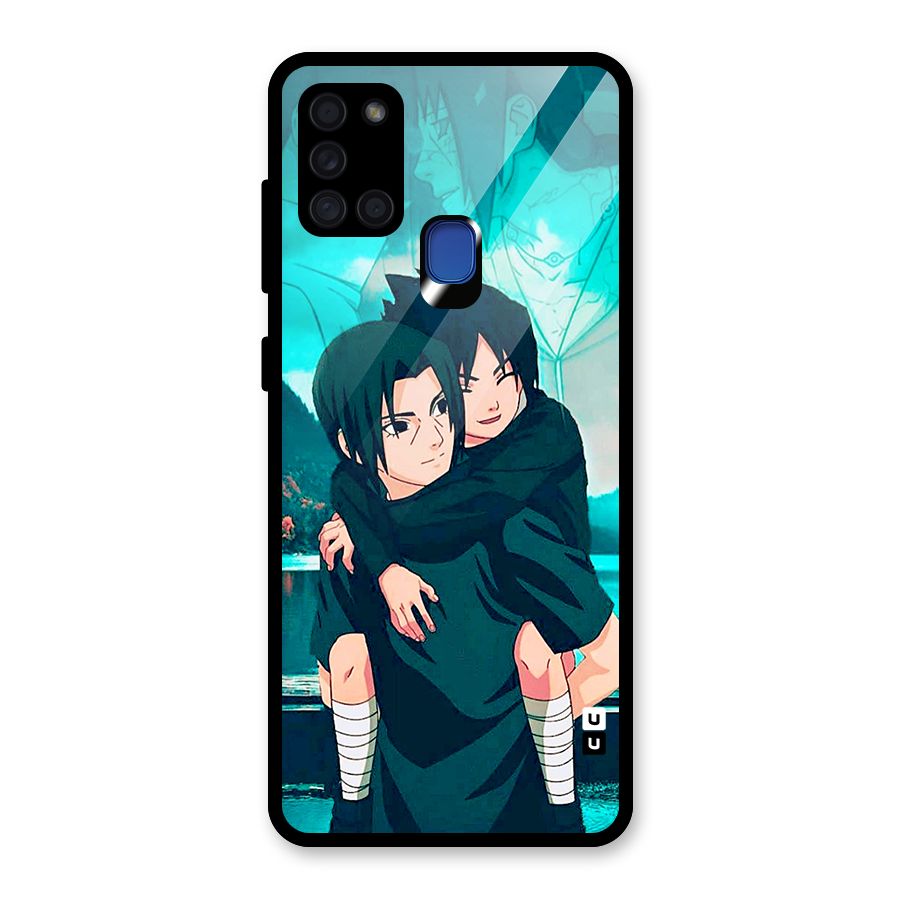 Hinata Hop Glass Back Case for Galaxy A21s