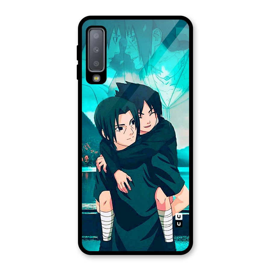 Hinata Hop Glass Back Case for Galaxy A7 (2018)
