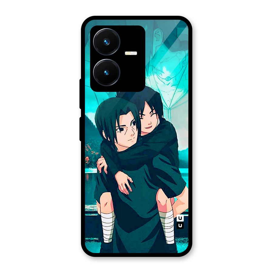 Hinata Hop Glass Back Case for Vivo Y22s