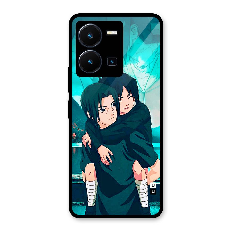 Hinata Hop Glass Back Case for Vivo Y35