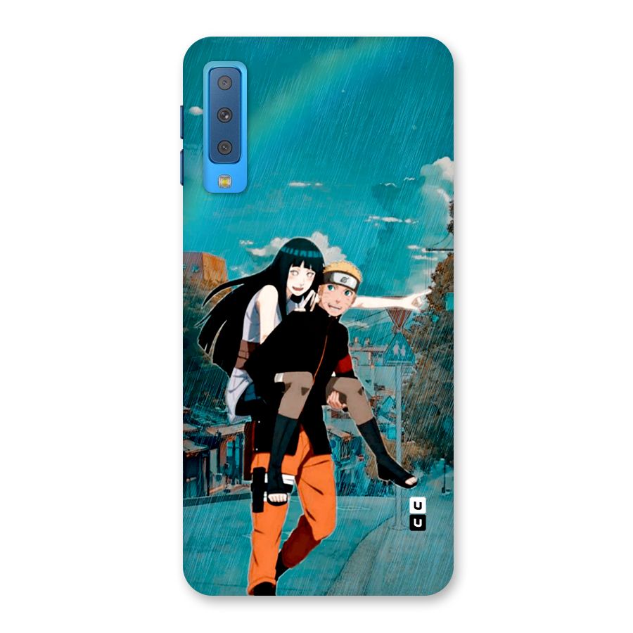 Hinata Hop Rain Back Case for Galaxy A7 (2018)