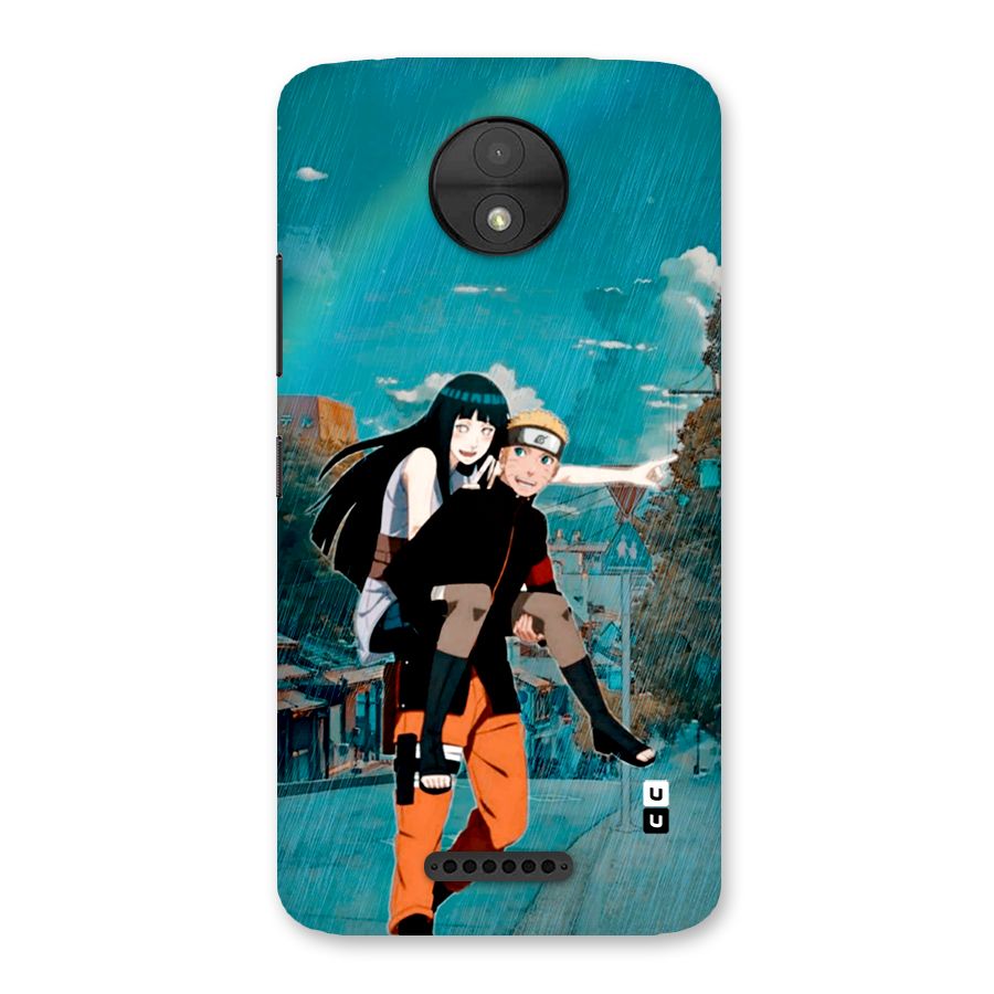 Hinata Hop Rain Back Case for Moto C