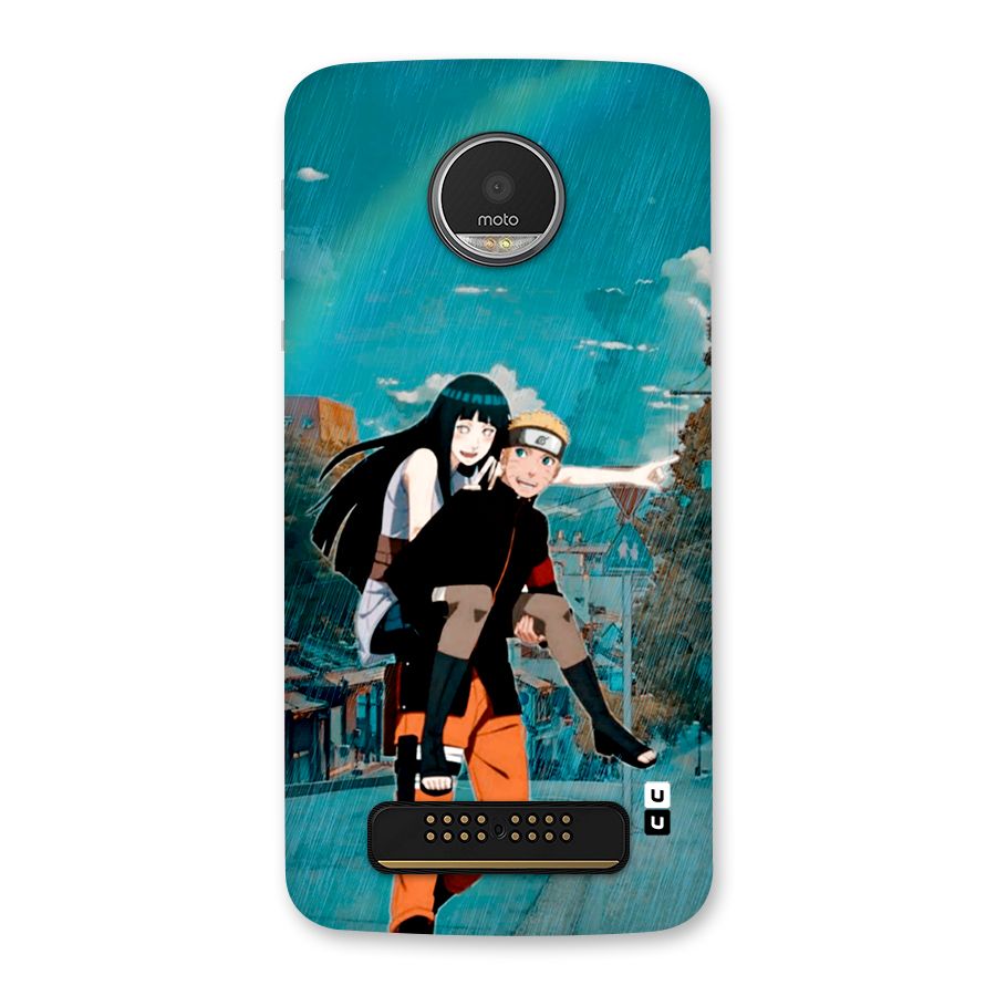Hinata Hop Rain Back Case for Moto Z Play
