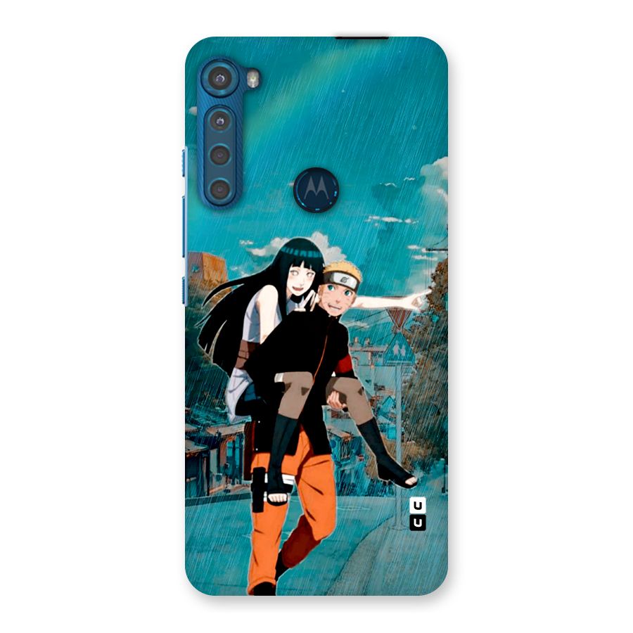 Hinata Hop Rain Back Case for Motorola One Fusion Plus