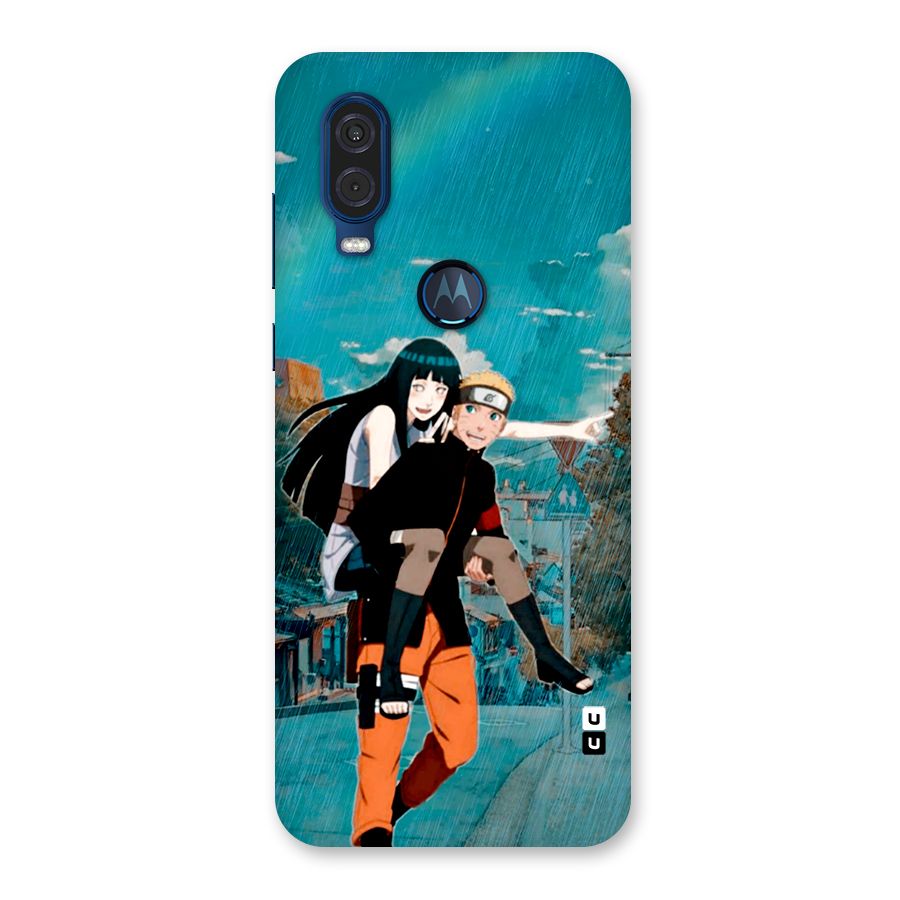 Hinata Hop Rain Back Case for Motorola One Vision