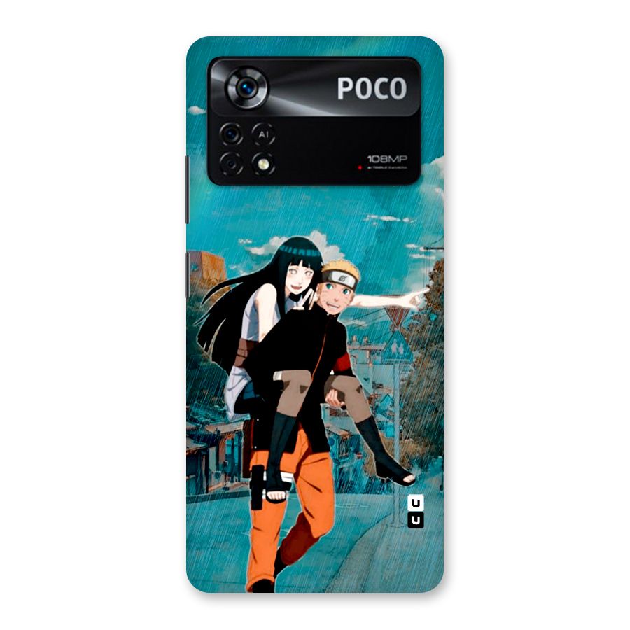 Hinata Hop Rain Back Case for Poco X4 Pro 5G
