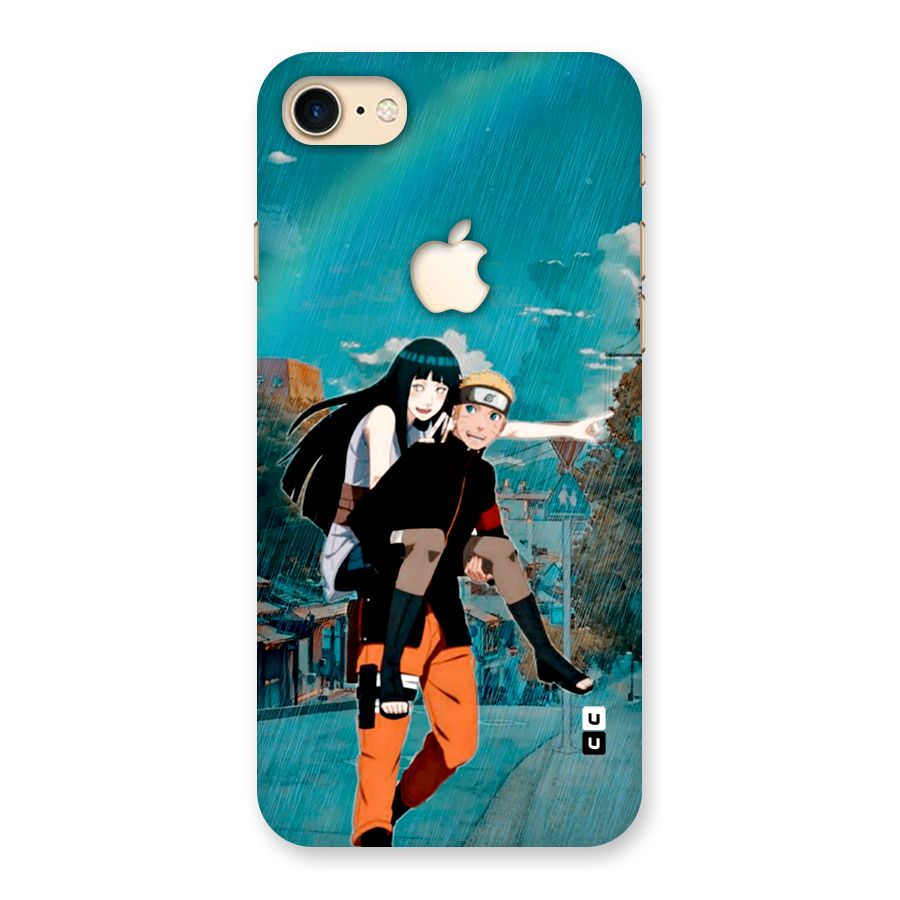 Hinata Hop Rain Back Case for iPhone 7 Apple Cut