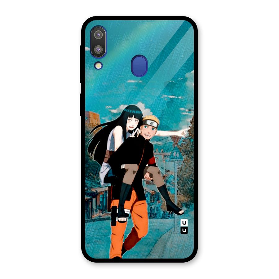 Hinata Hop Rain Glass Back Case for Galaxy M20