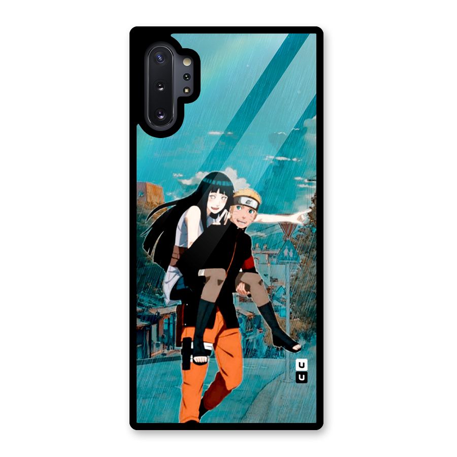 Hinata Hop Rain Glass Back Case for Galaxy Note 10 Plus