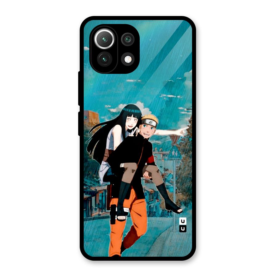 Hinata Hop Rain Glass Back Case for Mi 11 Lite