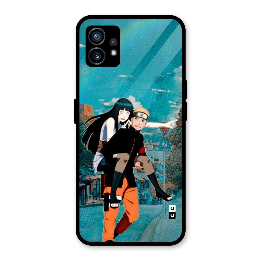 Hinata Hop Rain Glass Back Case for Nothing Phone 1