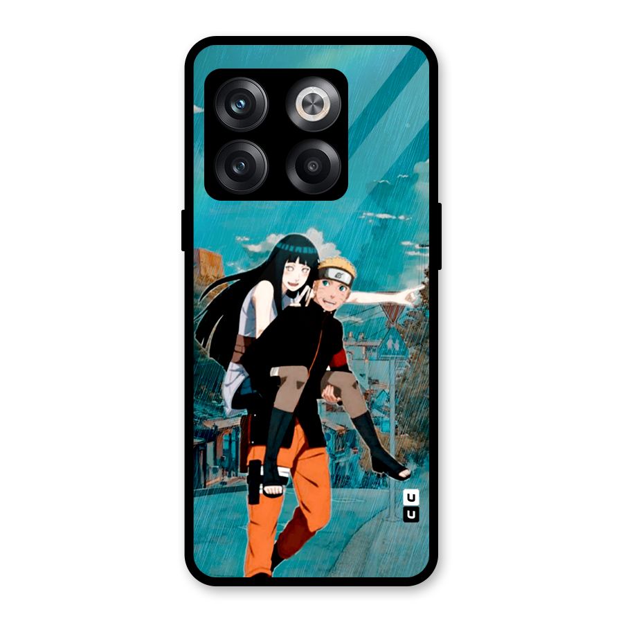 Hinata Hop Rain Glass Back Case for OnePlus 10T