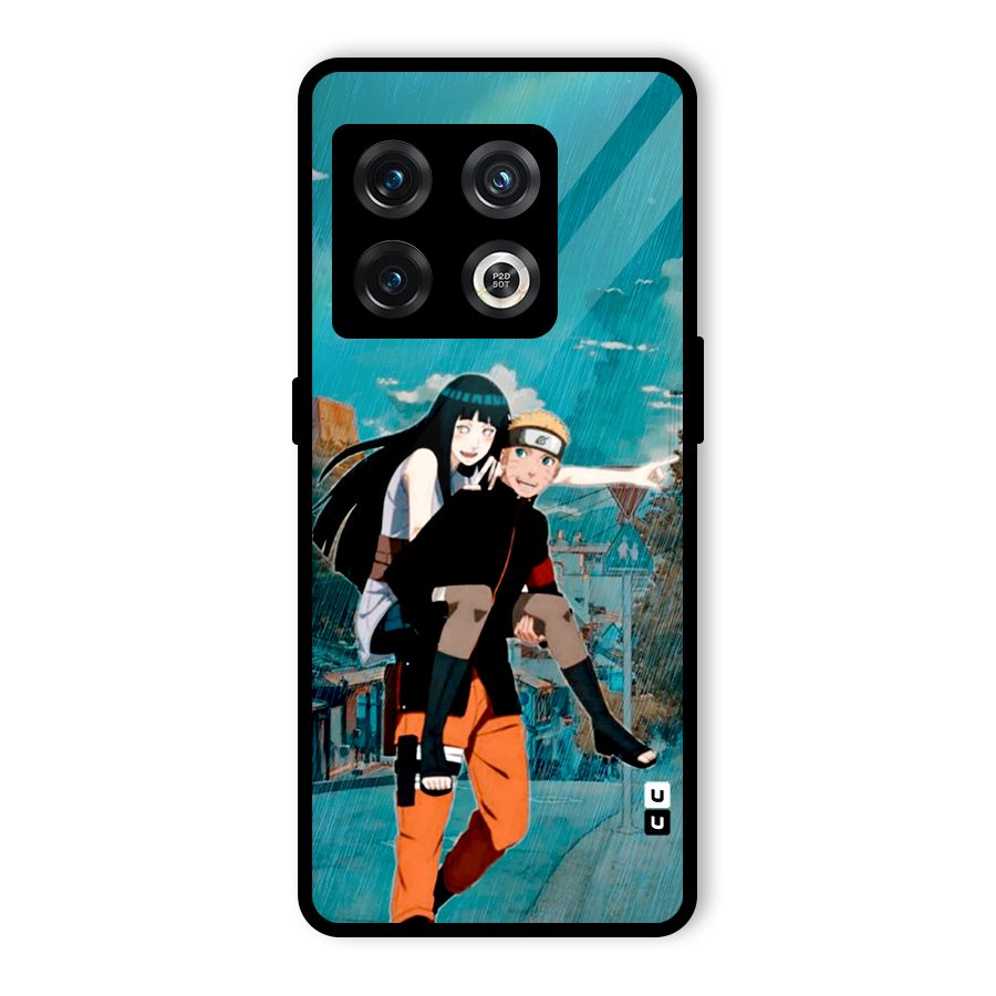 Hinata Hop Rain Glass Back Case for OnePlus 10 Pro 5G