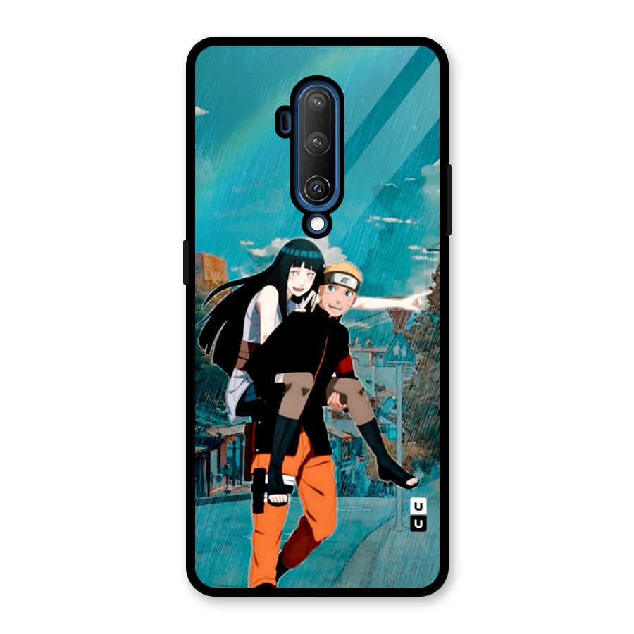 Hinata Hop Rain Glass Back Case for OnePlus 7T Pro