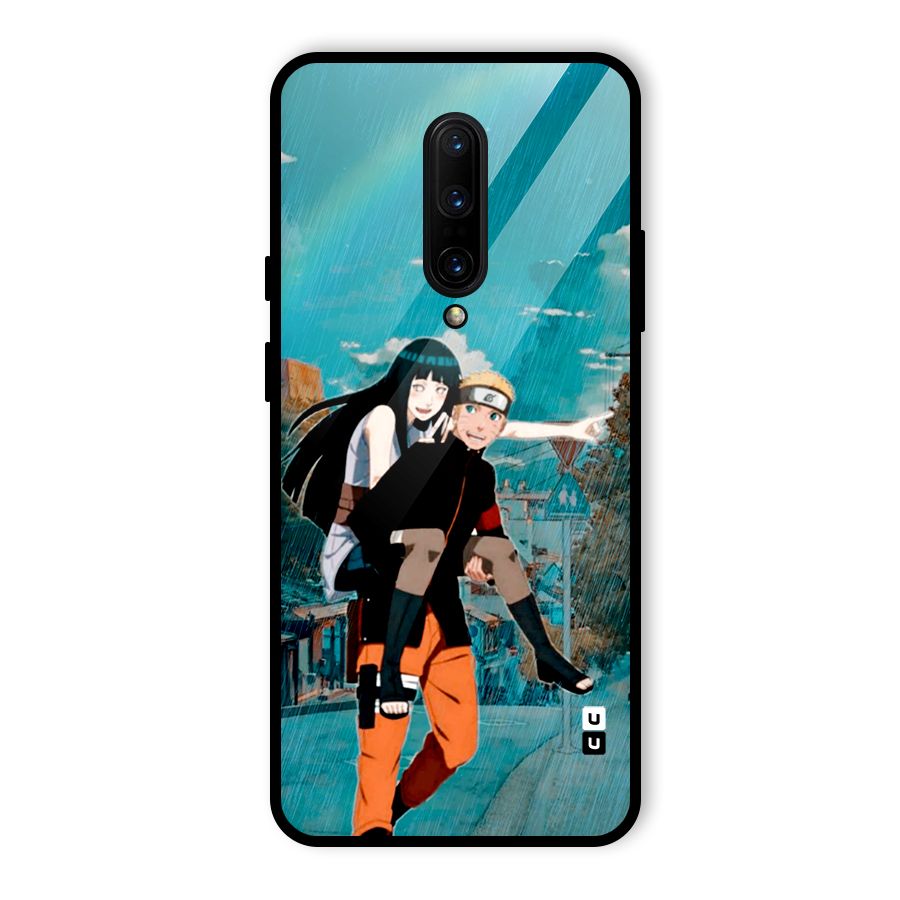 Hinata Hop Rain Glass Back Case for OnePlus 7 Pro