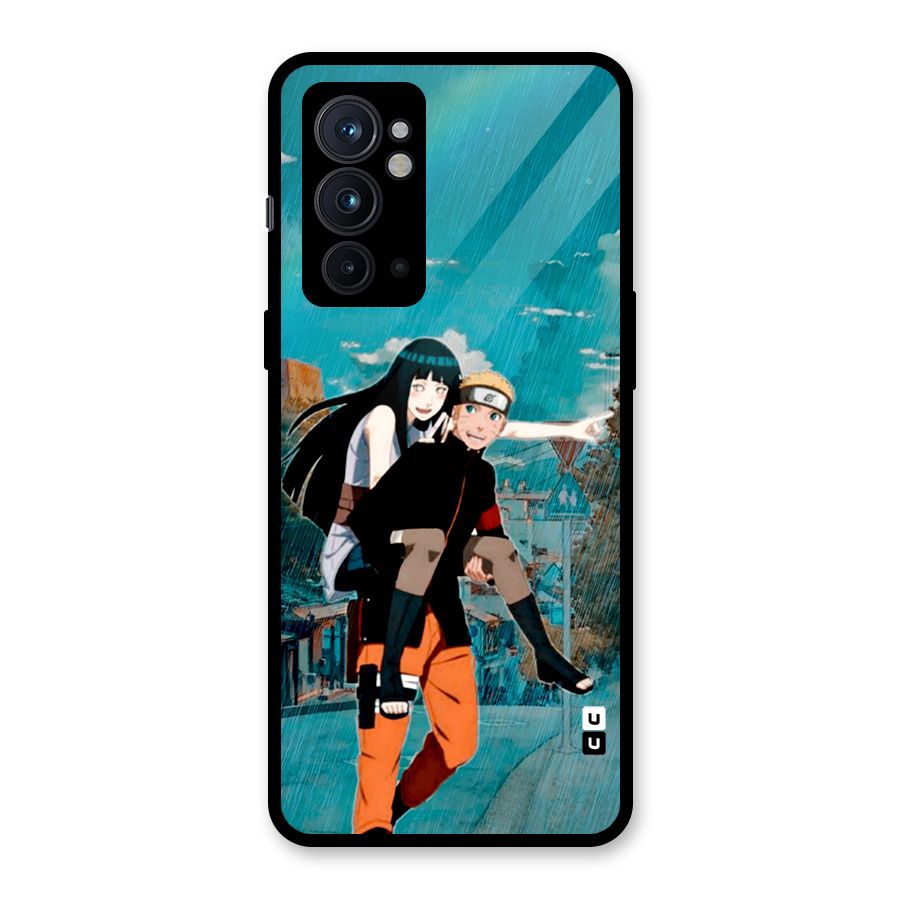 Hinata Hop Rain Glass Back Case for OnePlus 9RT 5G