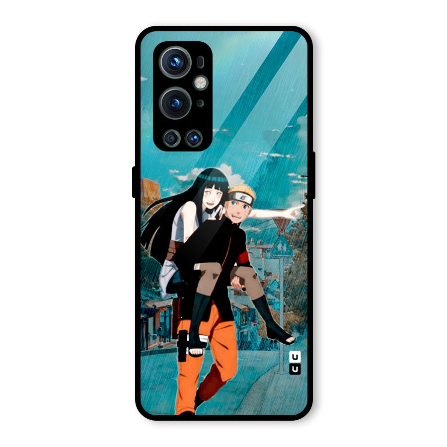 Hinata Hop Rain Glass Back Case for OnePlus 9 Pro