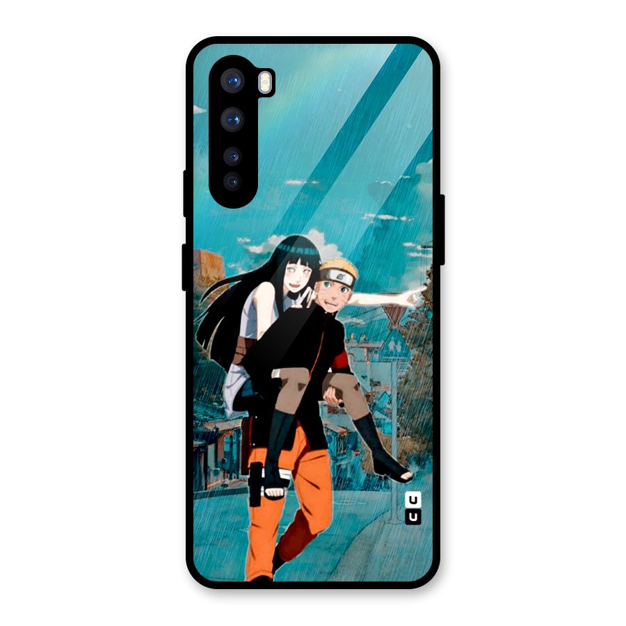 Hinata Hop Rain Glass Back Case for OnePlus Nord
