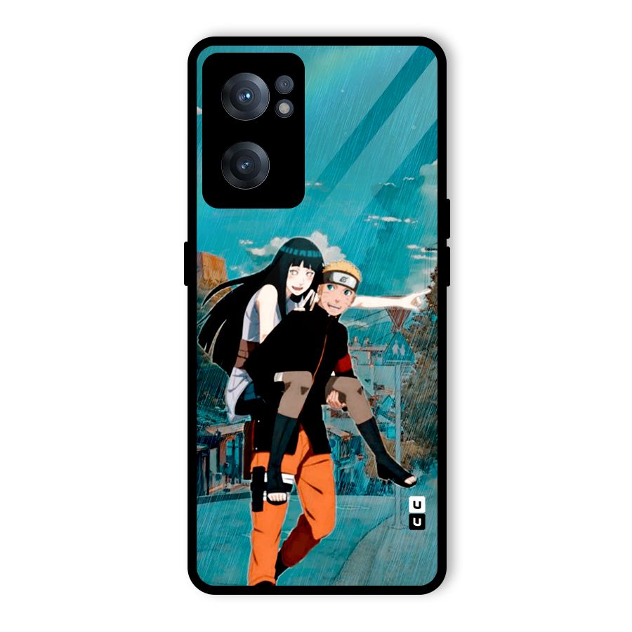 Hinata Hop Rain Glass Back Case for OnePlus Nord CE 2 5G