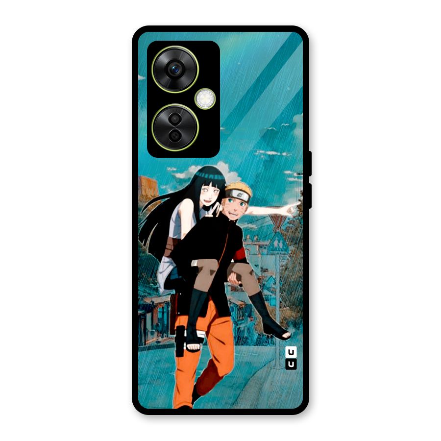 Hinata Hop Rain Glass Back Case for OnePlus Nord CE 3 Lite
