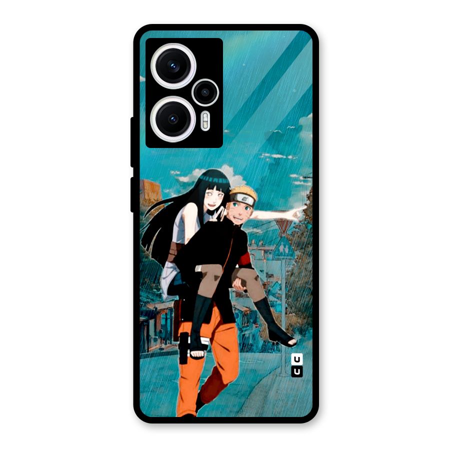 Hinata Hop Rain Glass Back Case for Poco F5