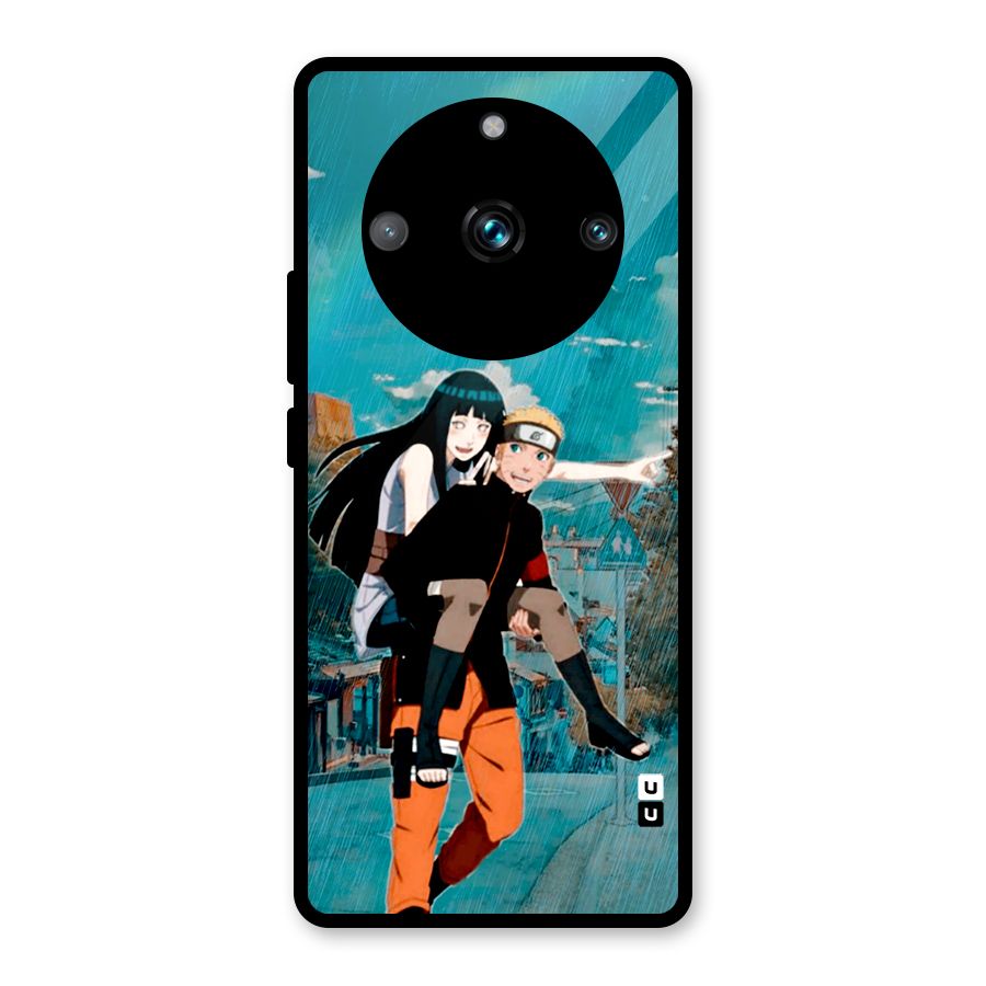 Hinata Hop Rain Glass Back Case for Realme 11 Pro Plus