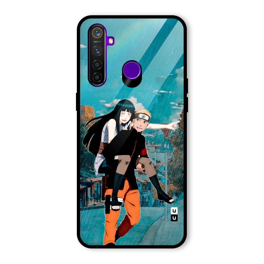Hinata Hop Rain Glass Back Case for Realme 5 Pro
