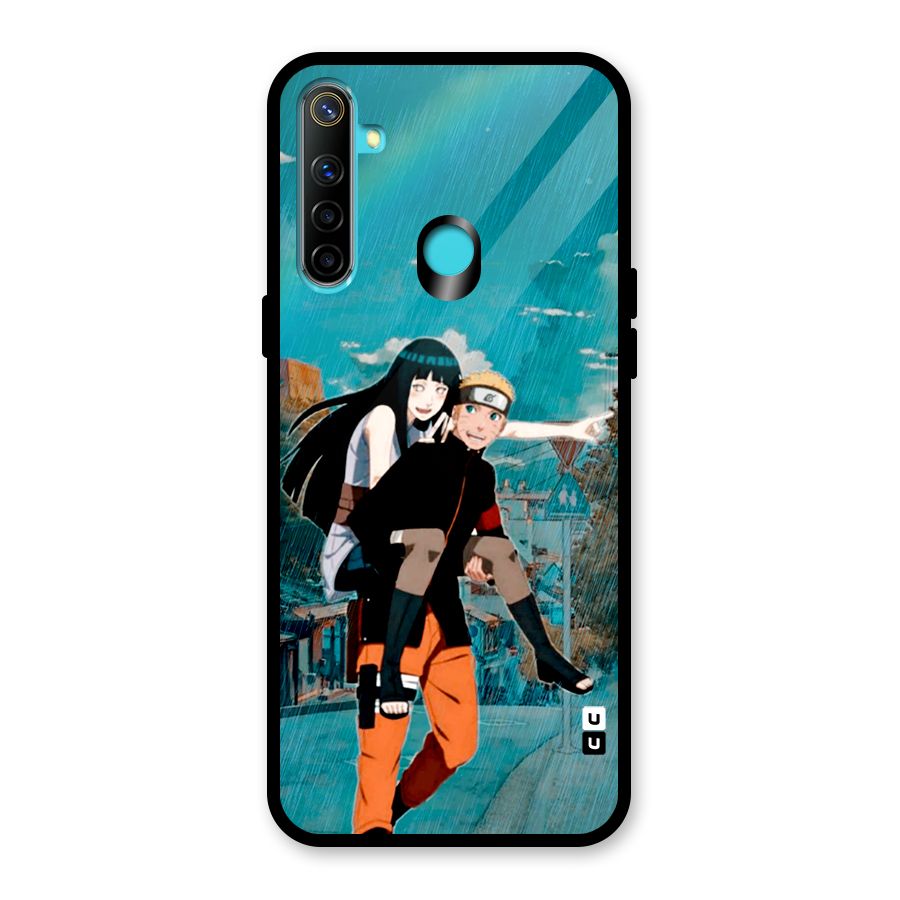 Hinata Hop Rain Glass Back Case for Realme 5s