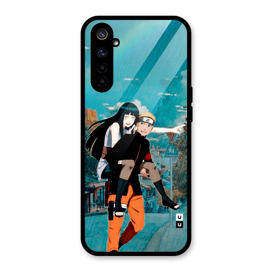 Hinata Hop Rain Glass Back Case for Realme 6i