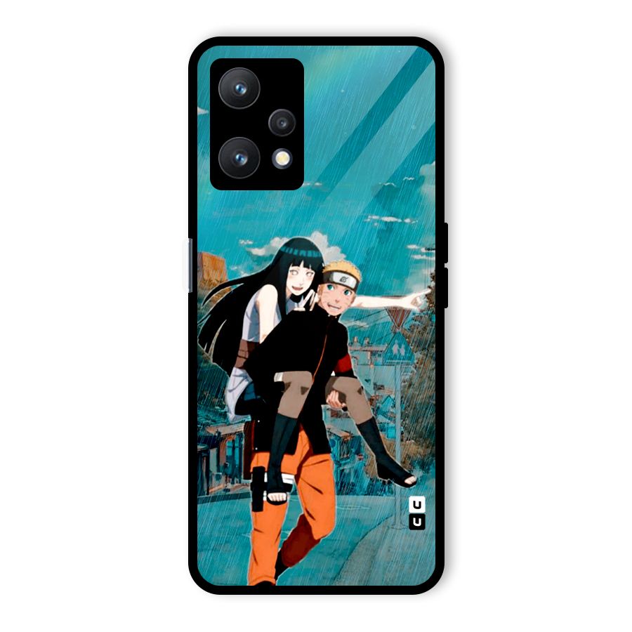 Hinata Hop Rain Glass Back Case for Realme 9 Pro 5G