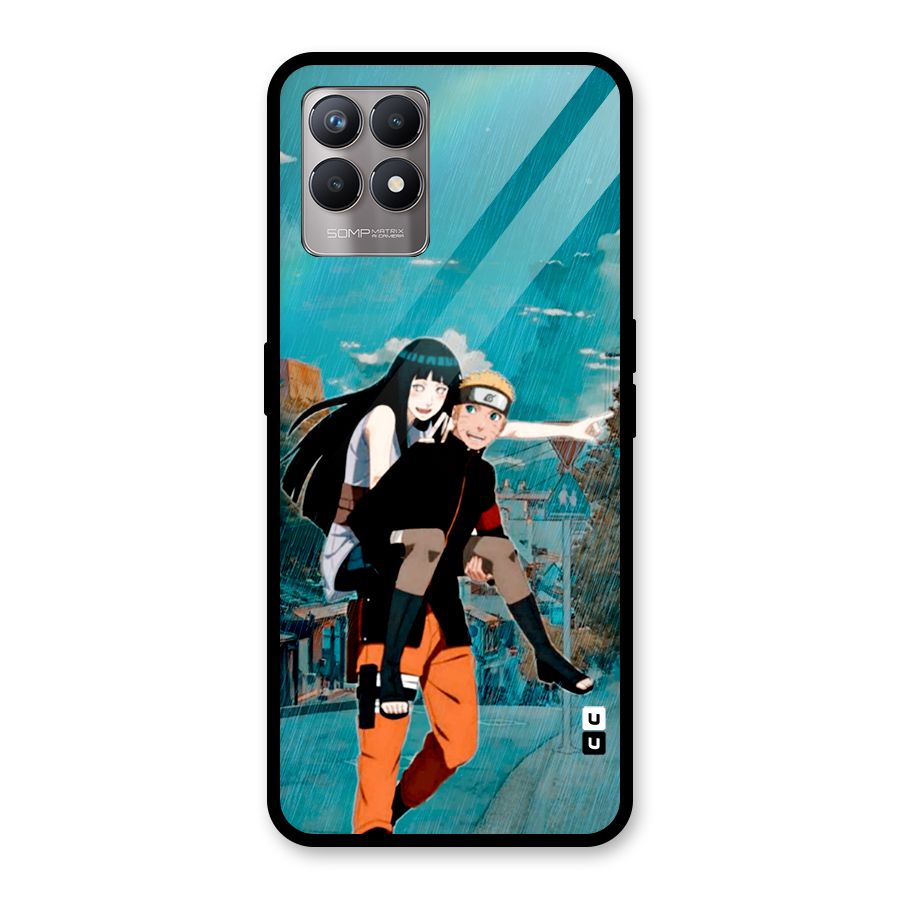 Hinata Hop Rain Glass Back Case for Realme Narzo 50