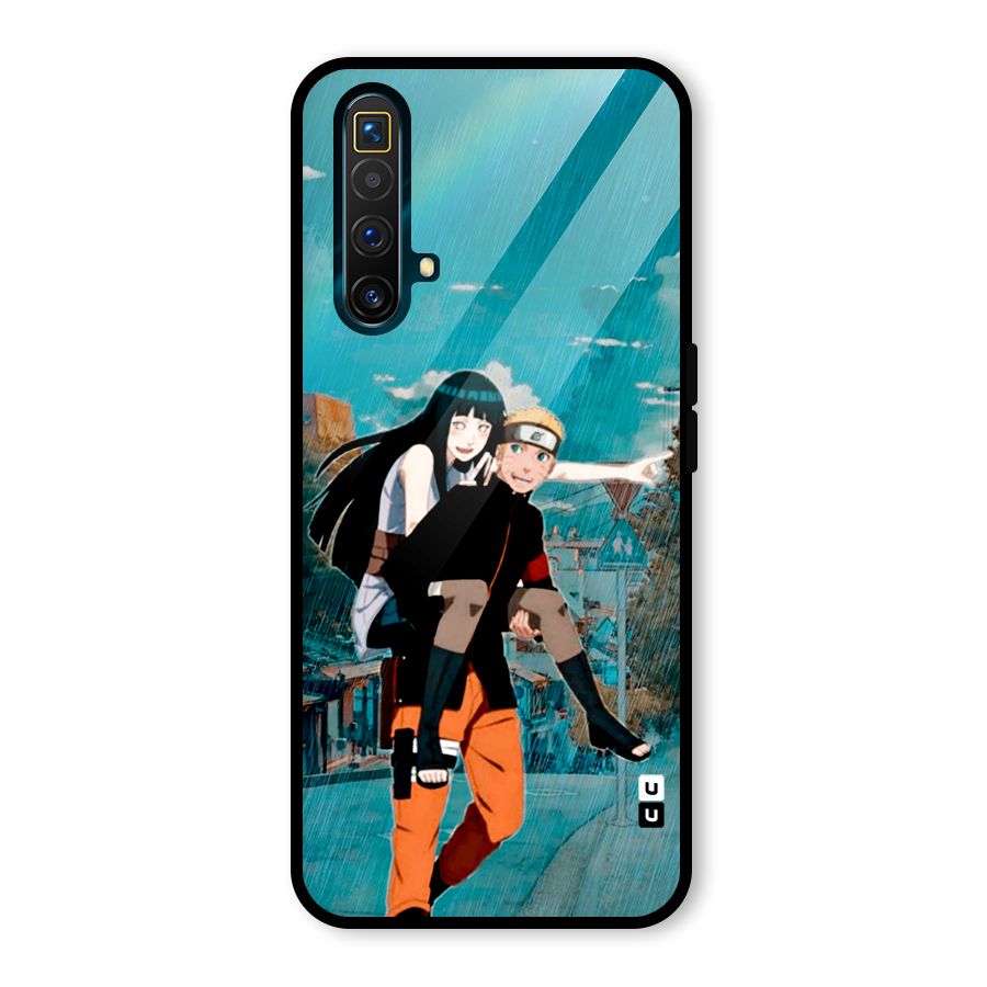 Hinata Hop Rain Glass Back Case for Realme X3 SuperZoom