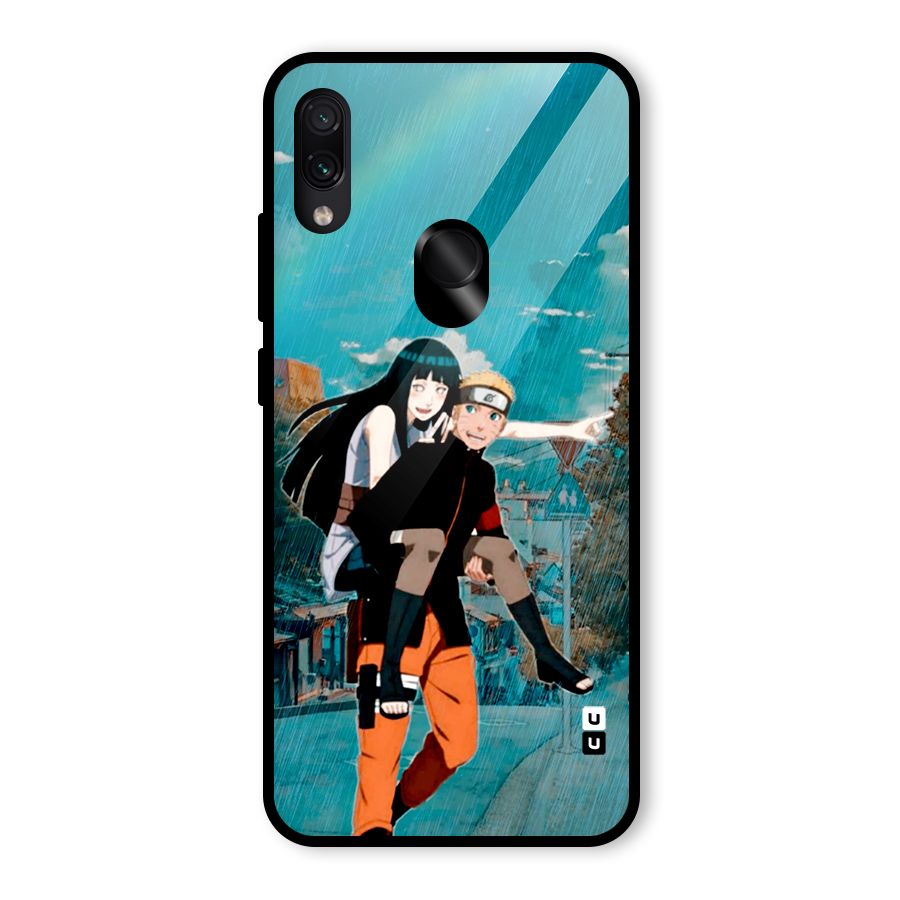 Hinata Hop Rain Glass Back Case for Redmi Note 7 Pro