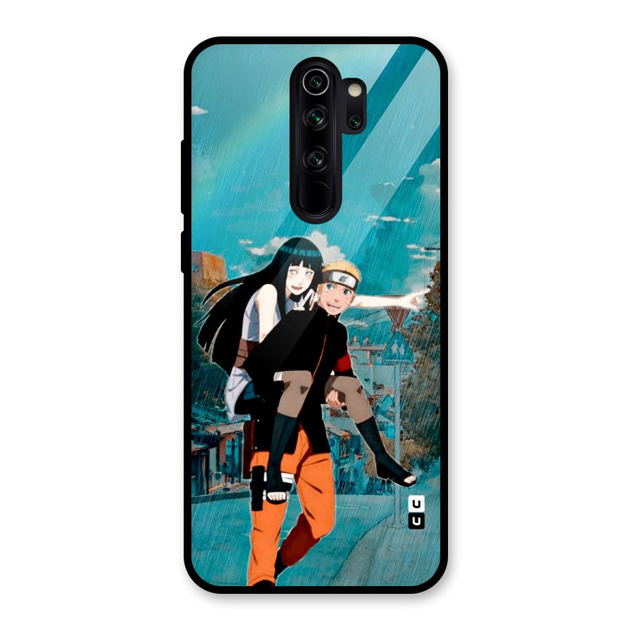 Hinata Hop Rain Glass Back Case for Redmi Note 8 Pro
